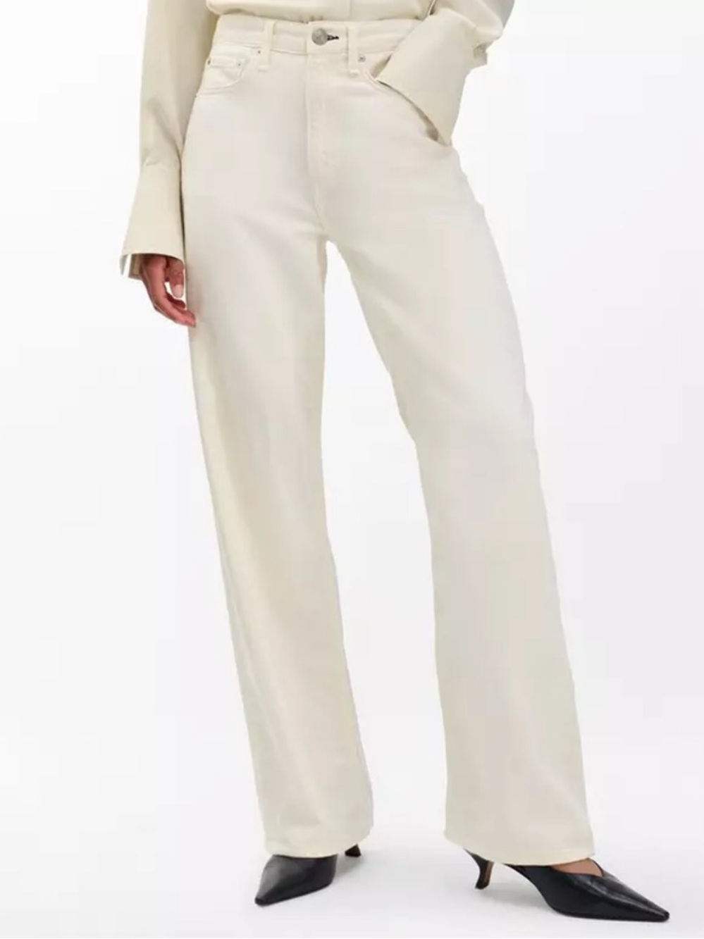 rag & bone Logan Wide Leg Jeans